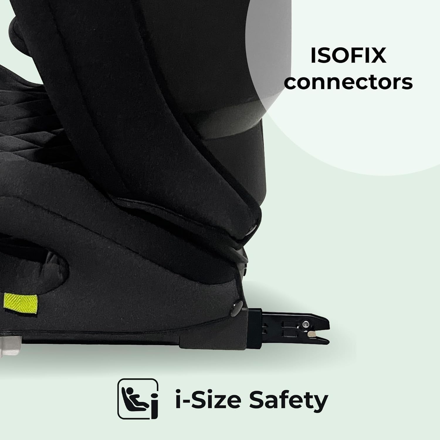 Highback Booster Car Seat ISOFIX Group 2/3 4–12Y i-Size Adjustable Headrest