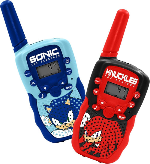 Sonic Walkie Talkies Rechargeable 2 Pack VOX Flashlight Kids Radio
