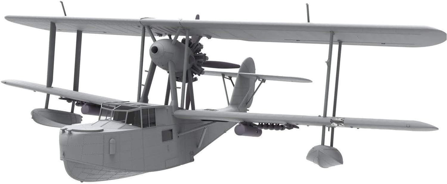 1:48 Scale Supermarine Walrus Model Kit | RAF Rescue Aircraft DIY Set