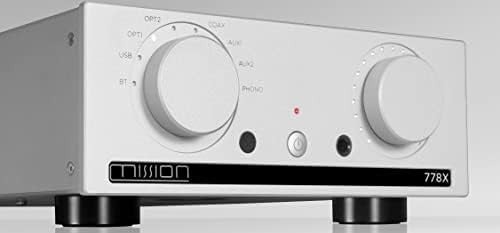 778X Integrated Stereo Amplifier HiFi Audio Receiver Silver