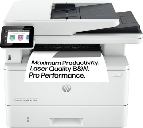 White Mono Laser Printer | Wireless | Duplex | ADF | SMB Office Use