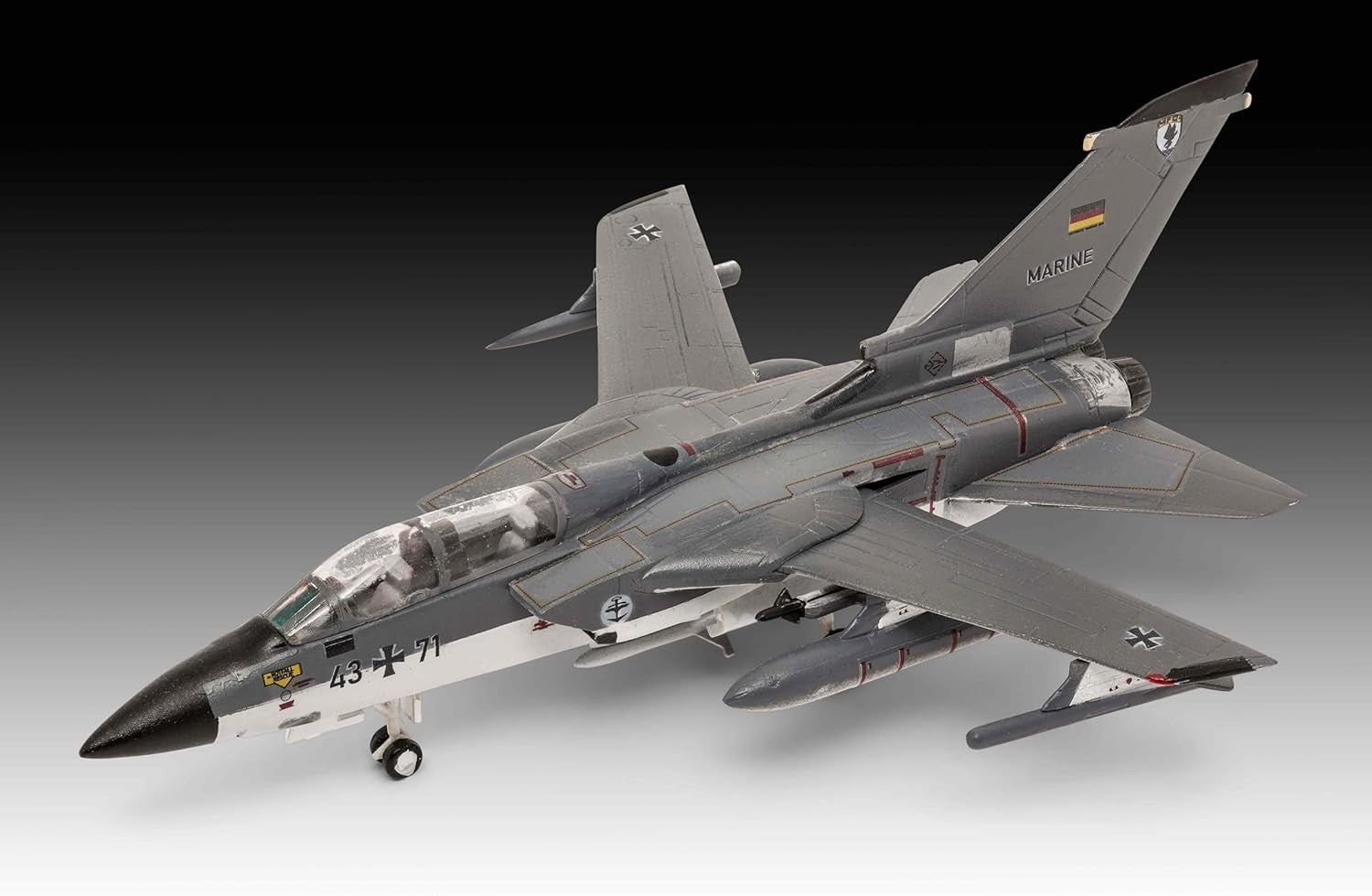 1:144 Scale Panavia Tornado IDS GR.1 Military Jet Model Kit Unpainted Plastic