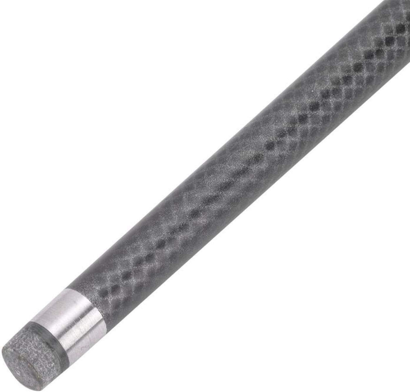 57" Carbon Snooker Pool Cue 9mm Tip Black Warp Resistant