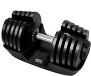 88lb Quick Dial Adjustable Dumbbell Single 16 Levels Space Saving Home Gym
