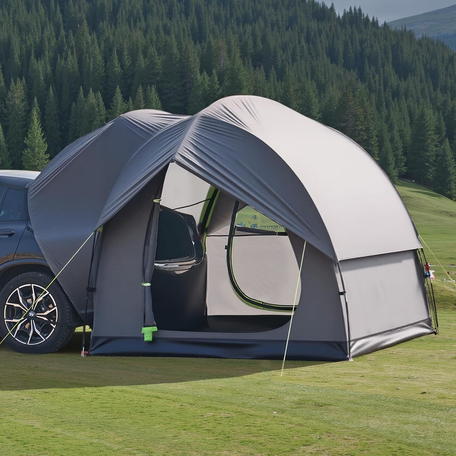 SUV Camping Tent Waterproof 8x8ft Car Tailgate Awning Shelter