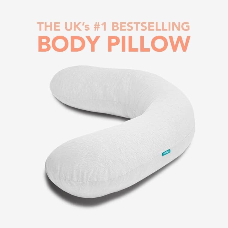 Full Body Pregnancy Pillow Orthopedic Side Sleeper Support 145x35cm