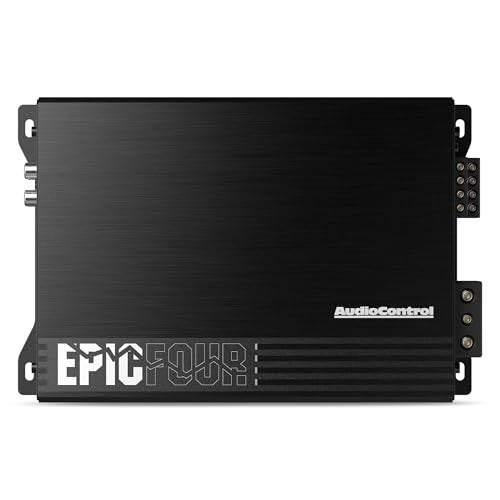 EPICFOUR 800W 4-Channel Car Amplifier Class-D Full-Range Subwoofer