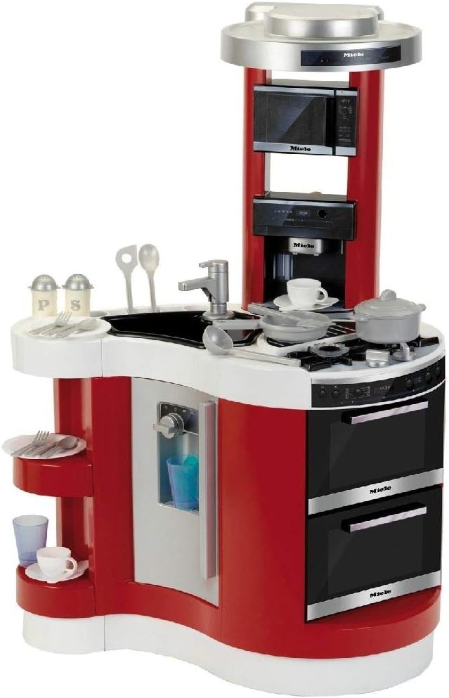 Kids Play Kitchen Ice Dispenser Sound Effects Cooking Toy Set