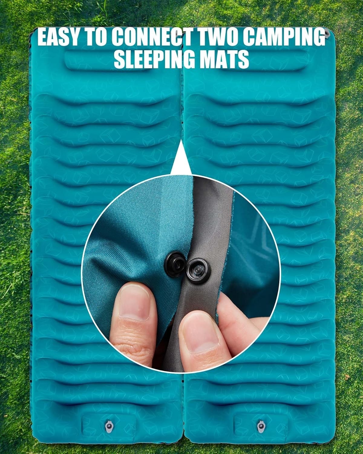 Extra Thick Self-Inflating Camping Mat 12CM Pillow Waterproof Lightweight