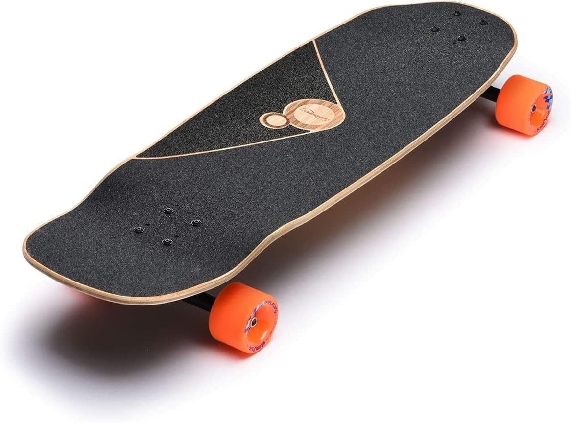 Bamboo Longboard 33.5" × 10" Fibreglass Deck 70mm Wheels