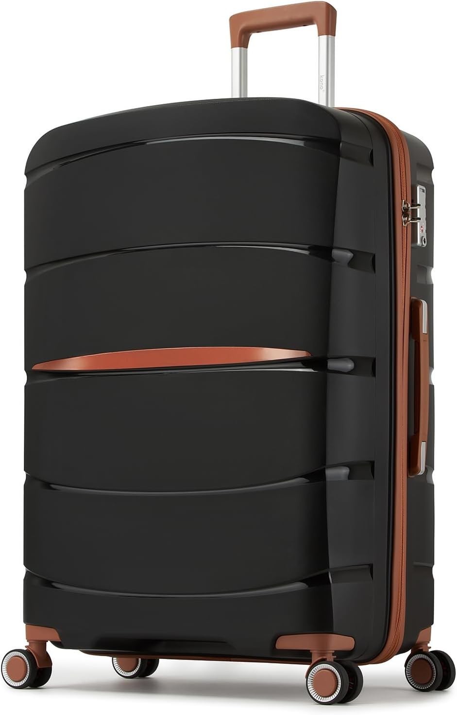 28” Extra Large Suitcase Lightweight PP Hard Shell Spinner Wheels TSA Lock