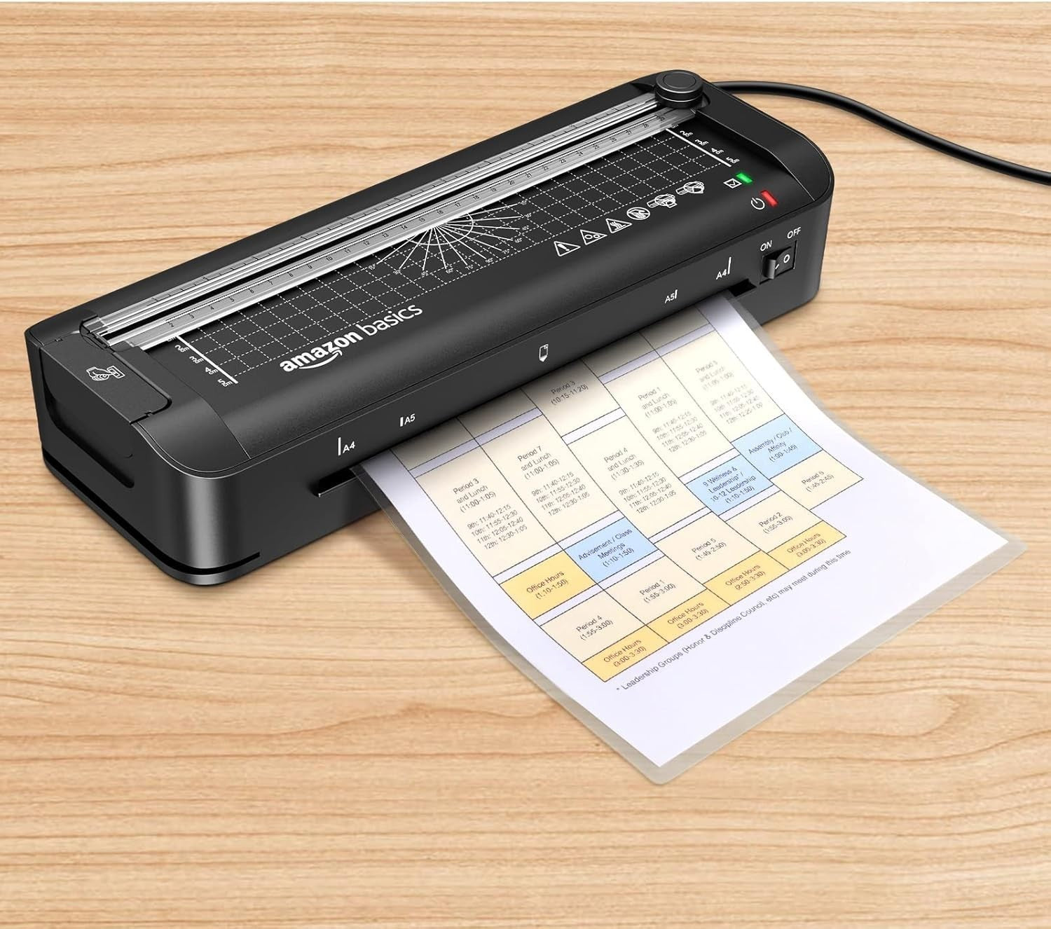 A4 3 in 1 Laminator Trimmer Corner Rounder Punch Fast Anti Jam