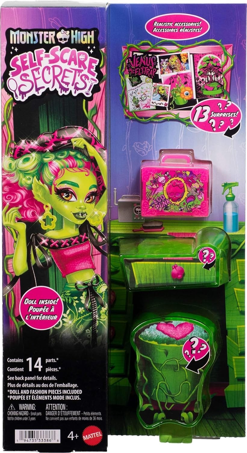 Poseable Fashion Doll Mystery Surprise Set Haircare Beauty Accessories Gift