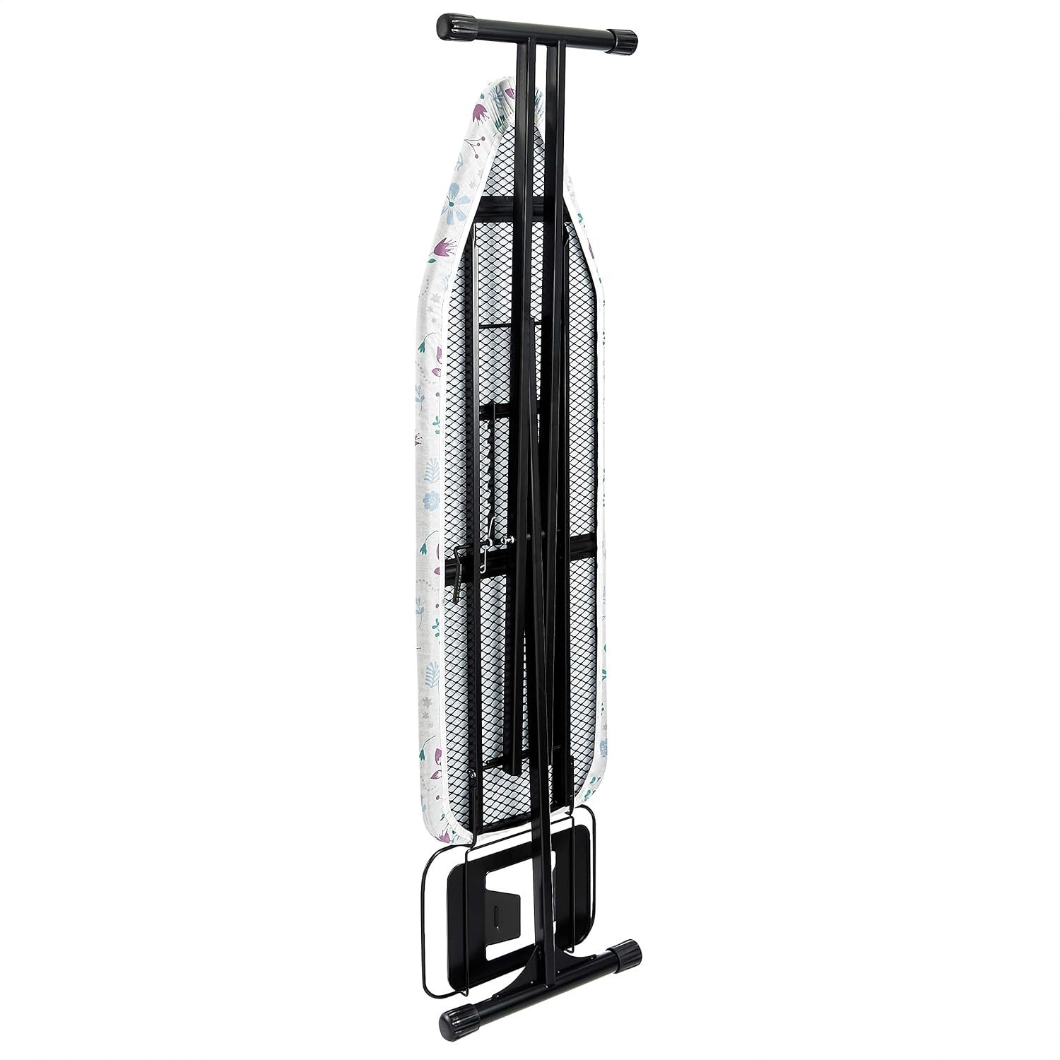 Medium Ironing Board Adjustable Height Foldable Steel Frame 122x38cm