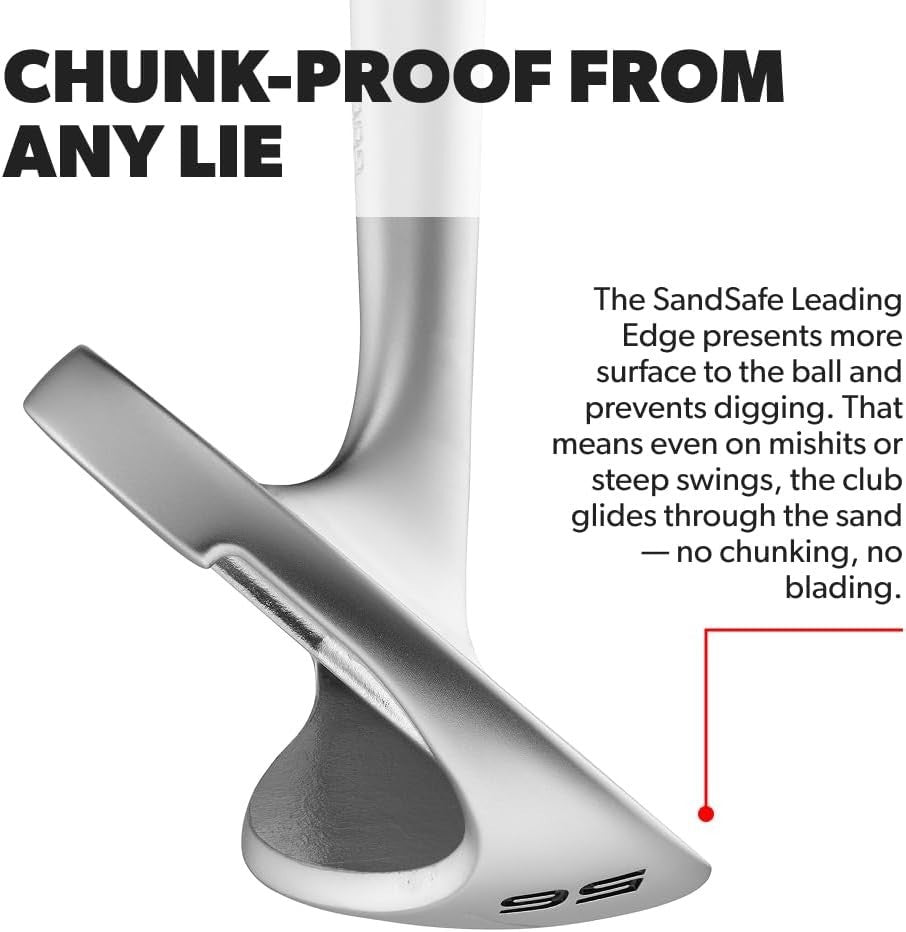Right Hand 56° Easy Pitch Golf Wedge No Chunking Any Lie Steel