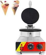Commercial Ice Cream Cone & Waffle Maker 1000W | Non-Stick Egg Roll Machine