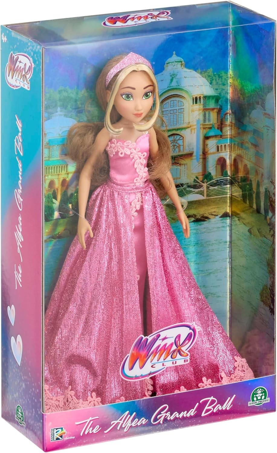 Fairy Princess Doll Pink Ball Gown Tiara Articulated Collectible