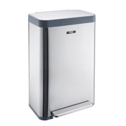 65L XL Pedal Bin Stainless Steel Kitchen Waste Soft