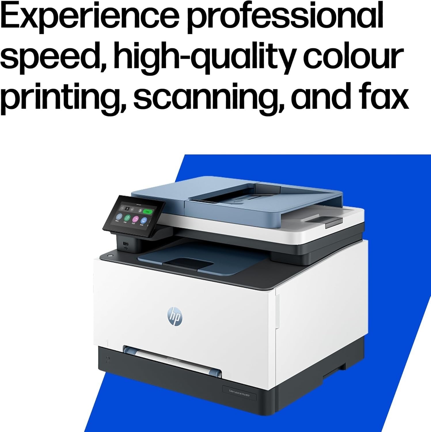 White Black Blue A4 Colour Laser MFP Printer WiFi Duplex ADF 25ppm Office