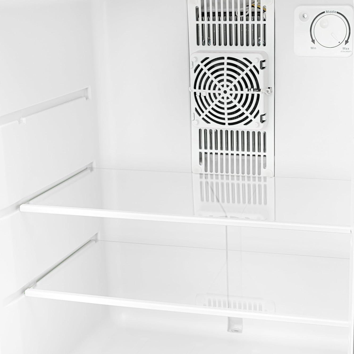 40L Mini Fridge Lockable Quiet Bedroom Hotel Frost Free Black
