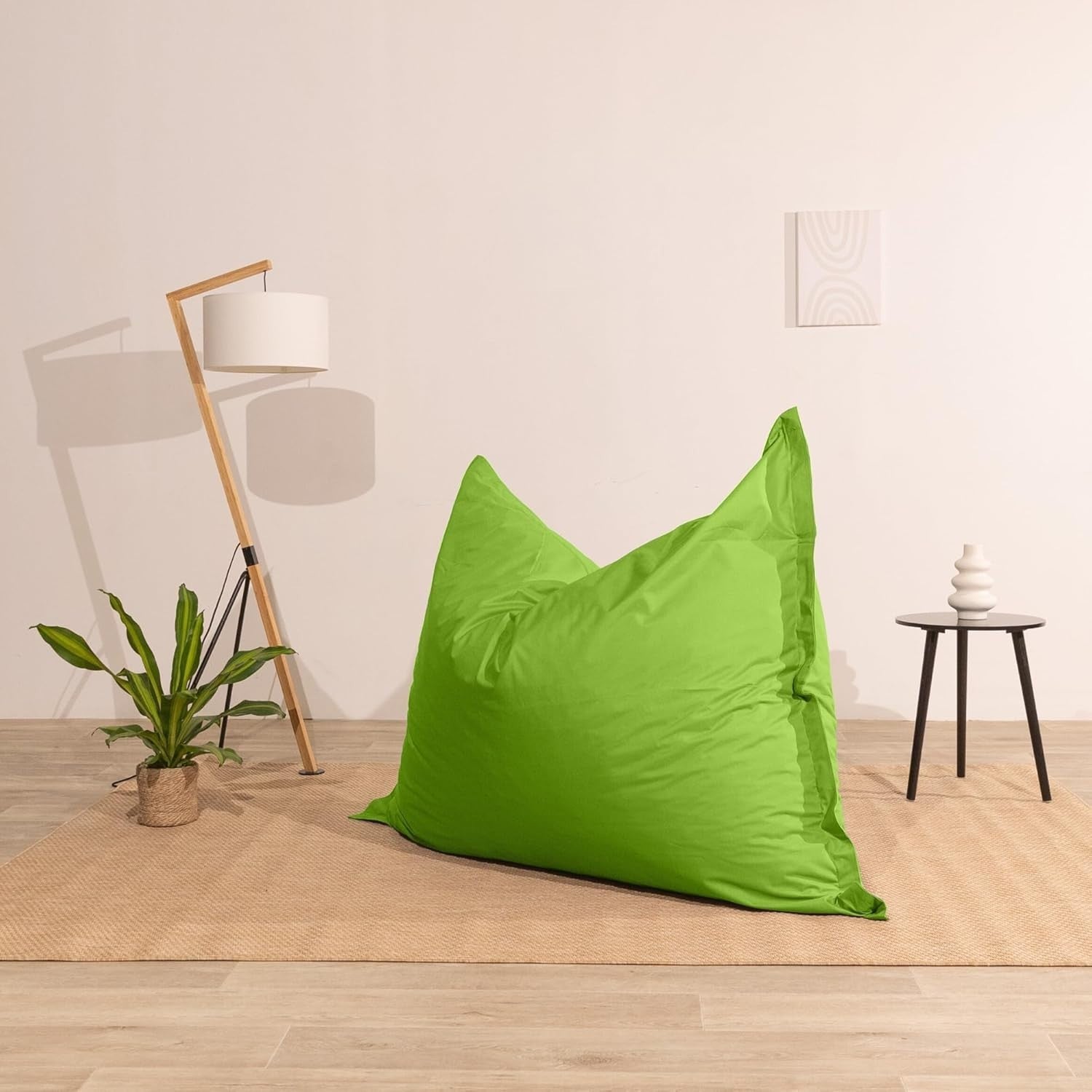 Green Outdoor Waterproof Bean Bag Chair for Adults & Kids – Removable Cover
