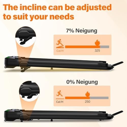 3-in-1 Incline Walking Pad Foldable Treadmill Home Office App LED
