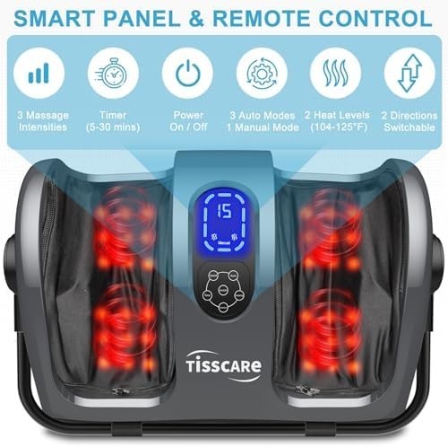 Shiatsu Foot Massager with Heat for Plantar Fasciitis Pain Relief Home Office