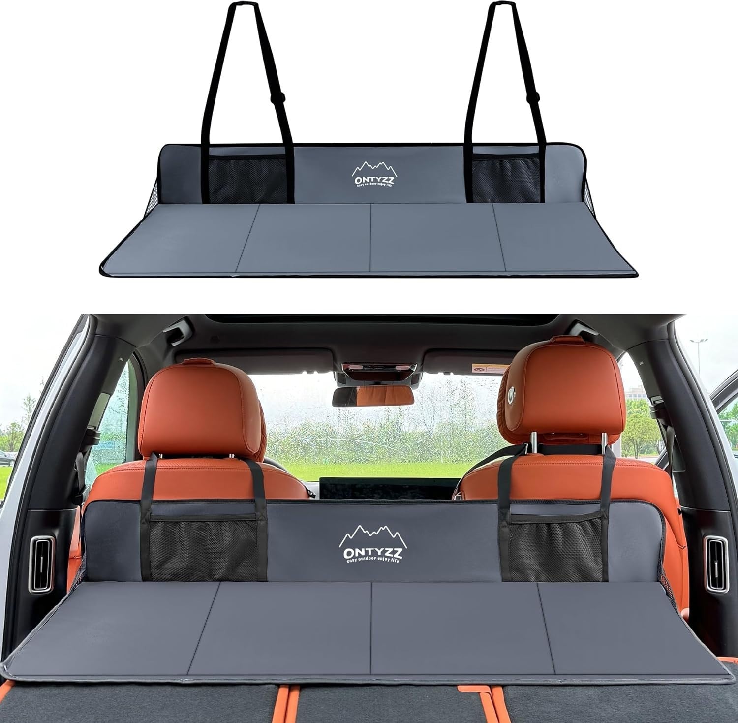 Foldable Car Mattress SUV Back Seat Extender Portable Sleeping Pad
