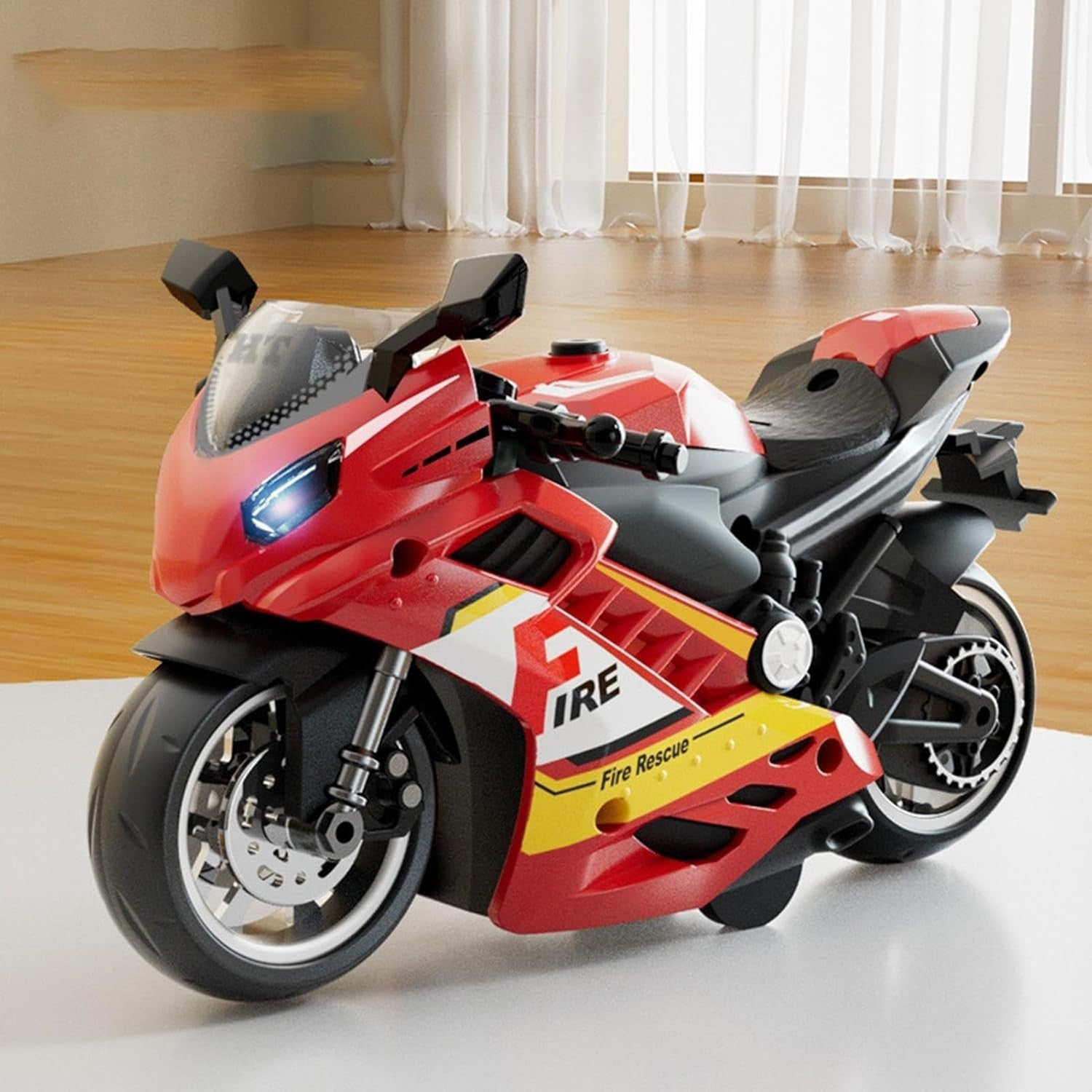 Electric Kids Motorcycle Toy with Sound, Light, & Easy Ride - Safe Fun for Toddl