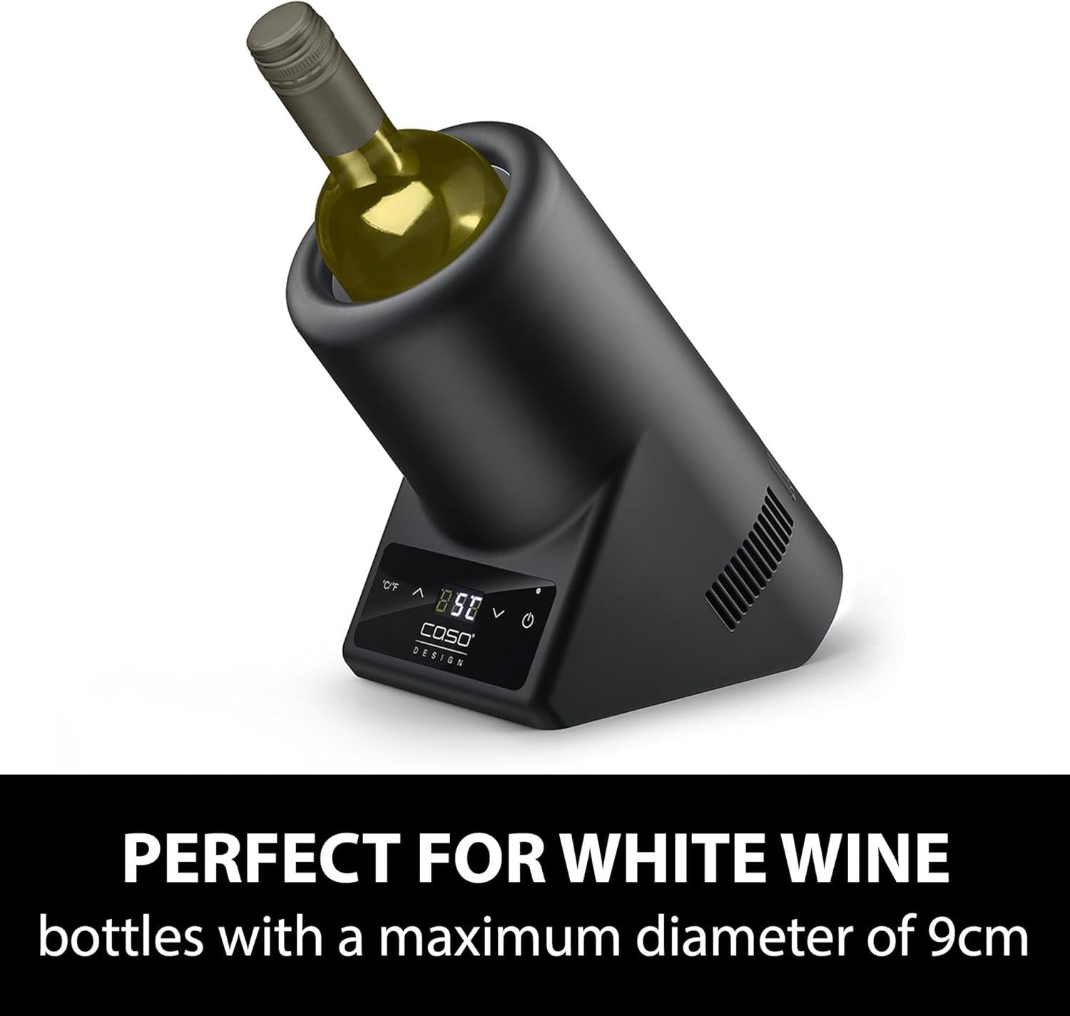 Electric Wine Bottle Cooler Tabletop Touch Control Quiet Digital Chiller