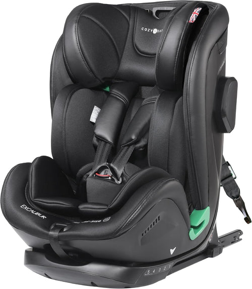 i-Size Child Car Seat 76–150cm Extended Harness Recline Side Impact