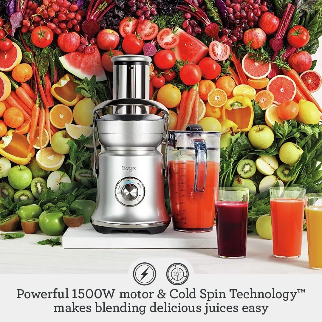 Cold Spin Juicer XL 1500W Wide 88mm Feed Chute 2L Juice Jug