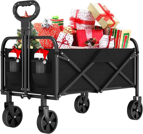 Heavy Duty Folding Wagon Trolley – Collapsible Cart for Shopping & Outdoor