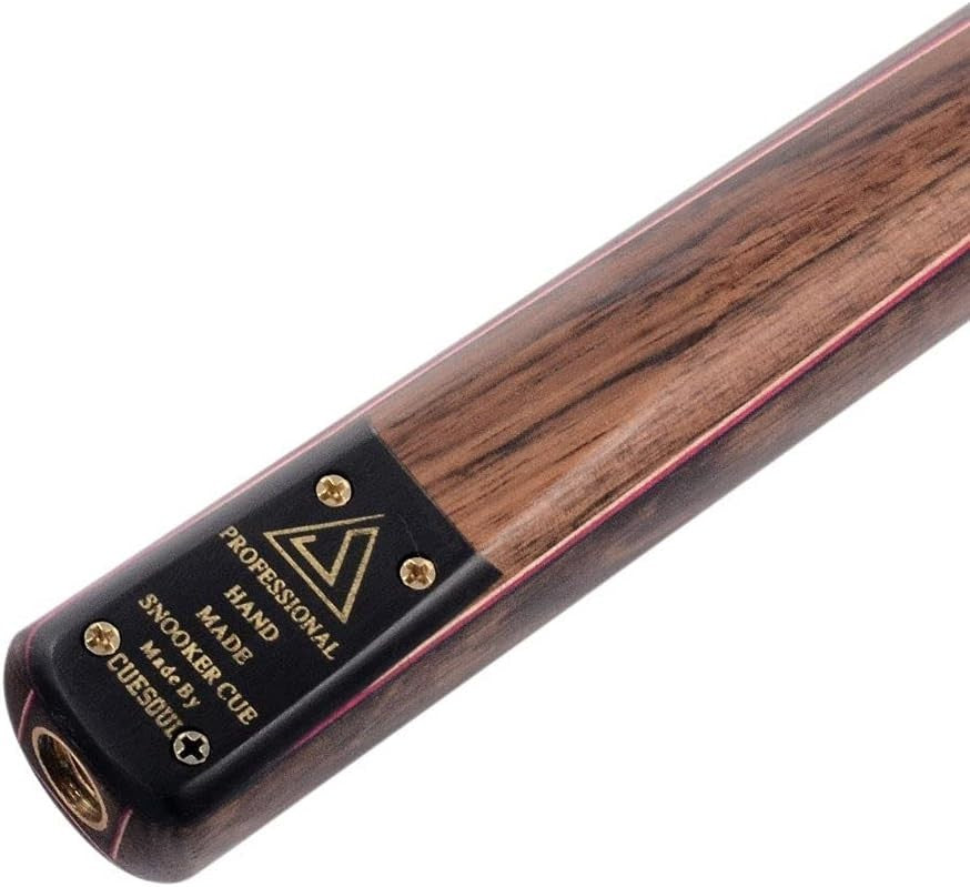 Handmade 57in Snooker Cue 3/4 Joint Rosewood Splice 9.5mm Extension Set