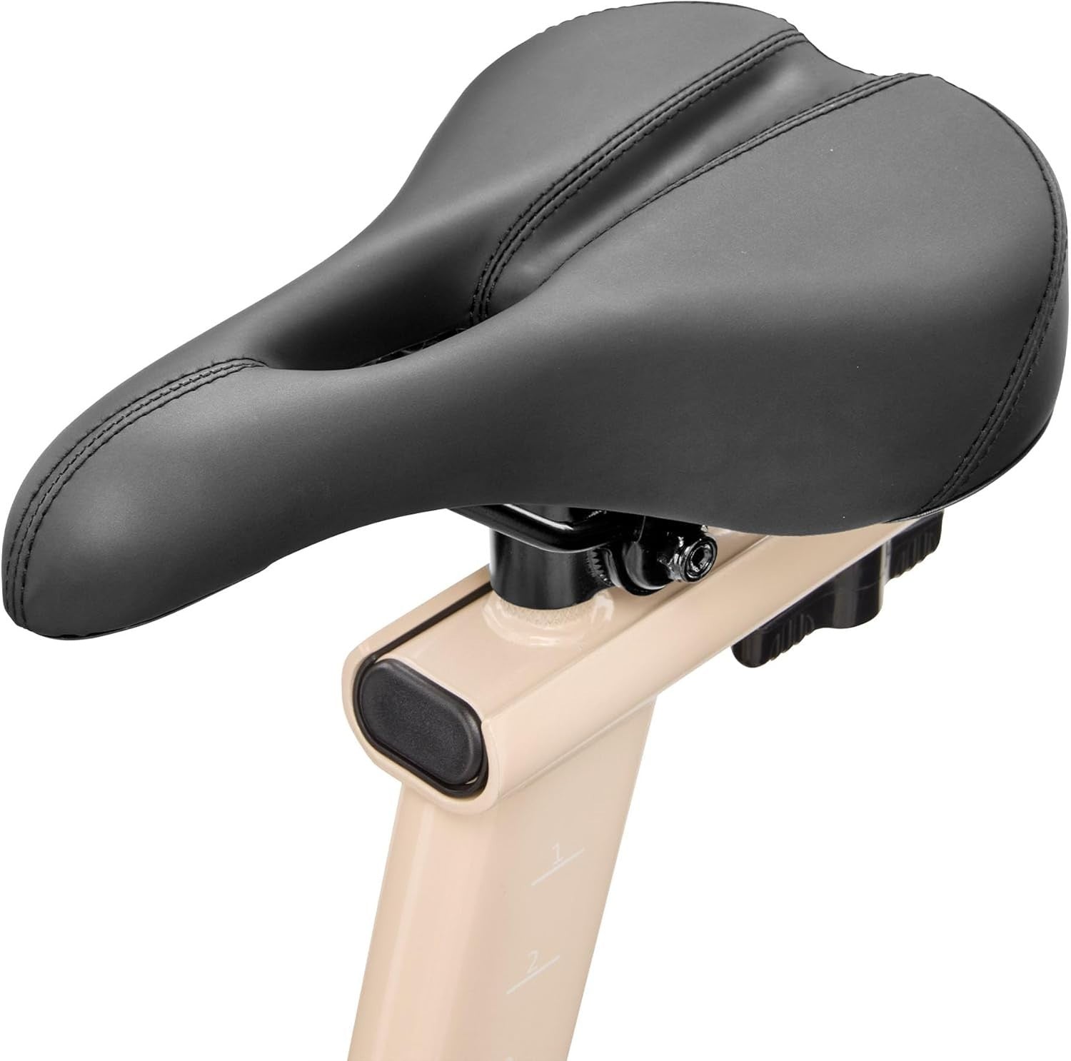 Upright Exercise Bike 16-Level Magnetic Resistance LED Bluetooth Home Gym