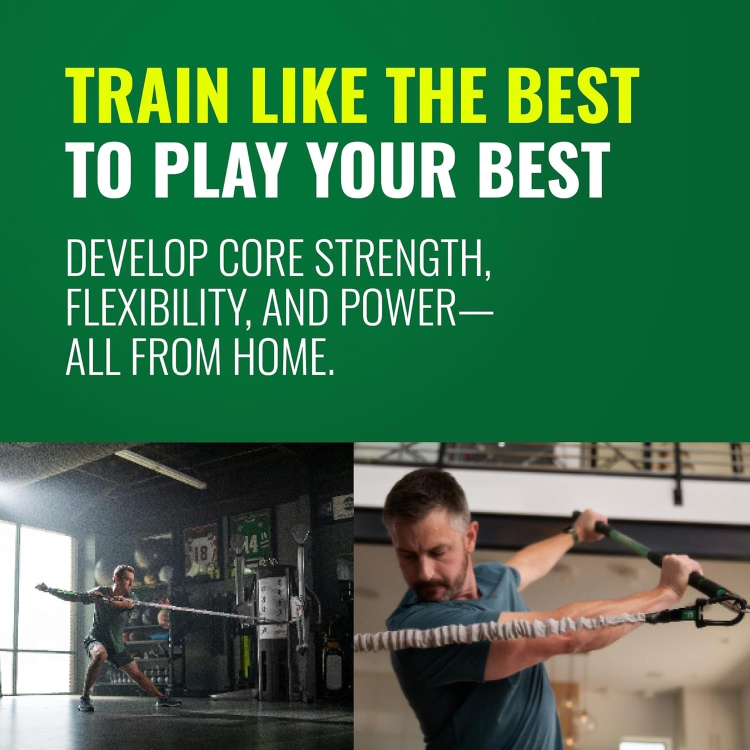 Golf Swing Trainer Resistance Band Fitness Posture System