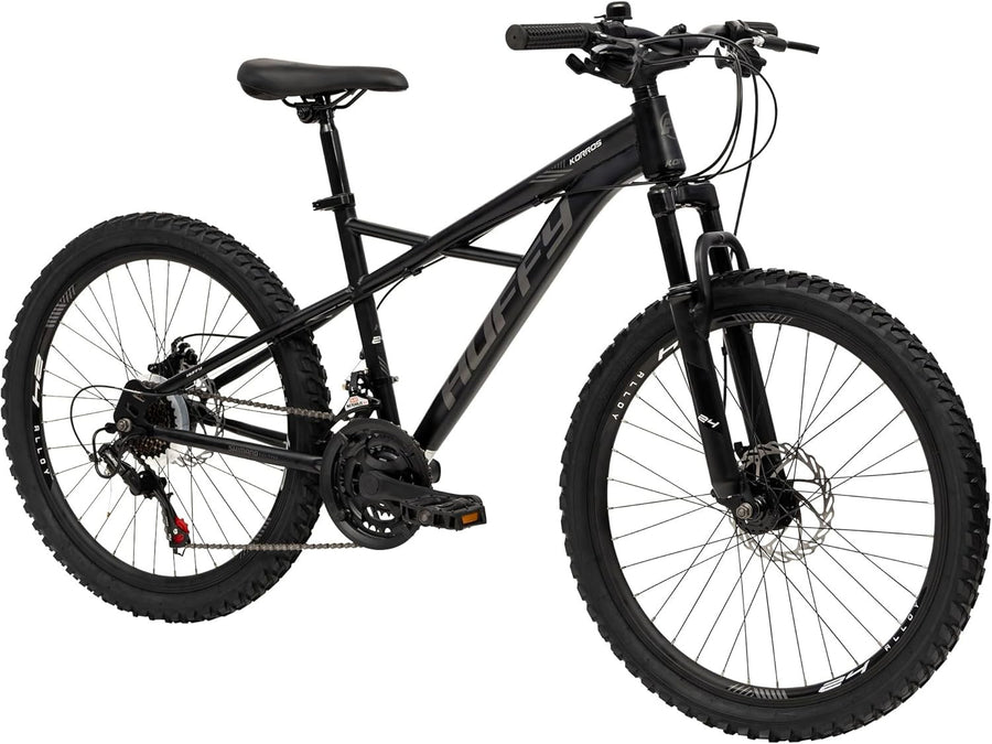 24" Youth Mountain Bike 21-Speed Hardtail MTB Shimano Gears Front Suspension