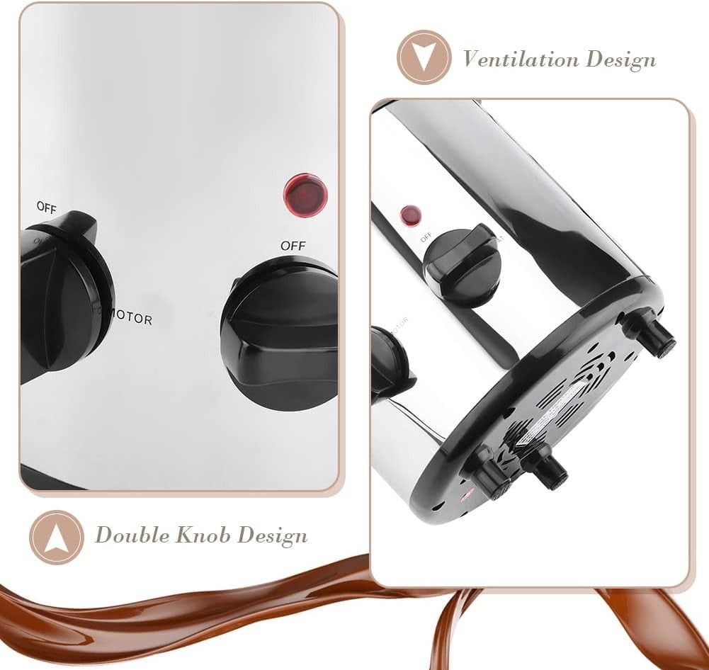 4 Tier Chocolate Fountain Machine Electric Fondue Maker Party Melter