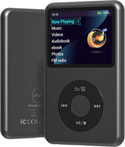 Kids MP3 Player Bluetooth Portable Video Audiobook Black