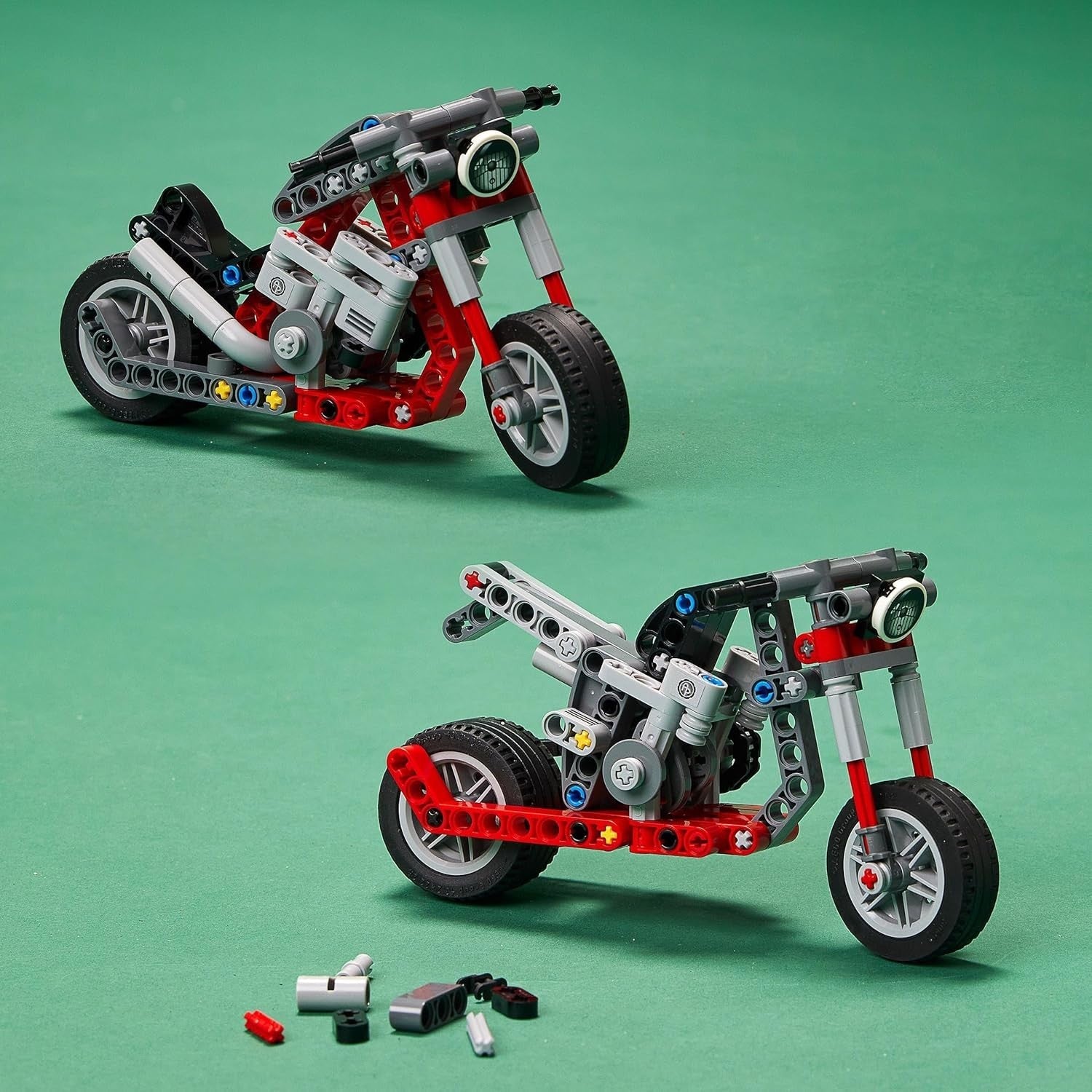 2-in-1 Kids Motorcycle Building Kit – Realistic, Durable, Fun STEM Toy