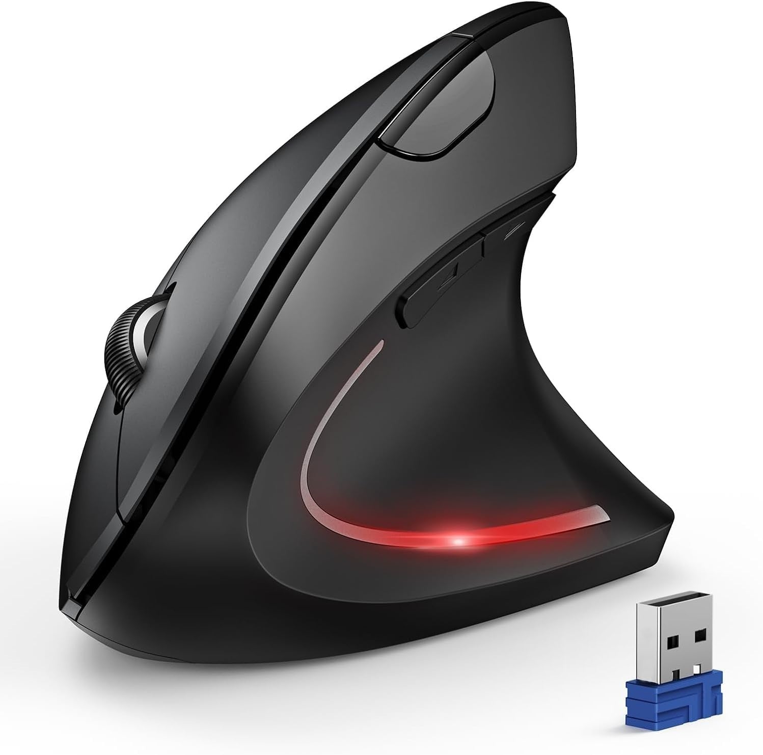 Vertical Ergonomic Wireless Mouse 4800 DPI Silent 6 Button