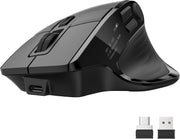Ergonomic Vertical Wireless Mouse 4000 DPI Bluetooth Rechargeable