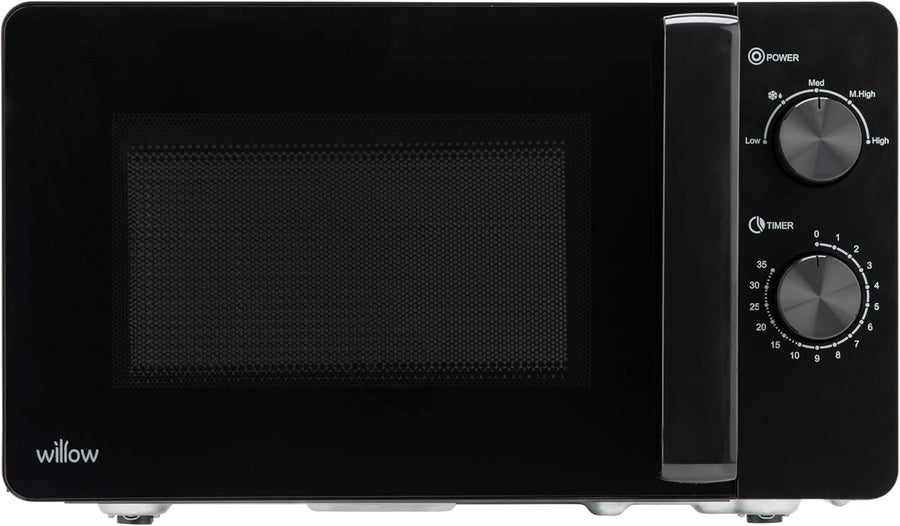 20L 800W Manual Microwave Oven 5 Power Levels Defrost Kitchen