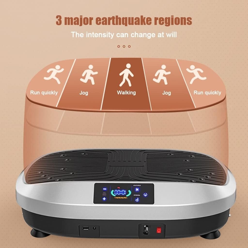 Vibration Plate Fitness Machine 99 Speeds Whole Body Weight Loss
