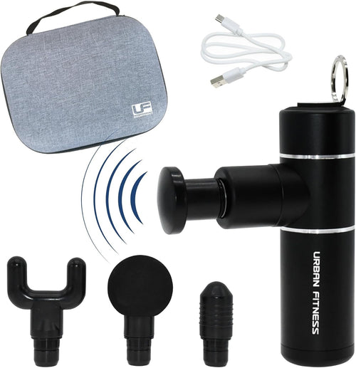 Mini Deep Tissue Massage Gun Portable Cordless Muscle Massager with Case
