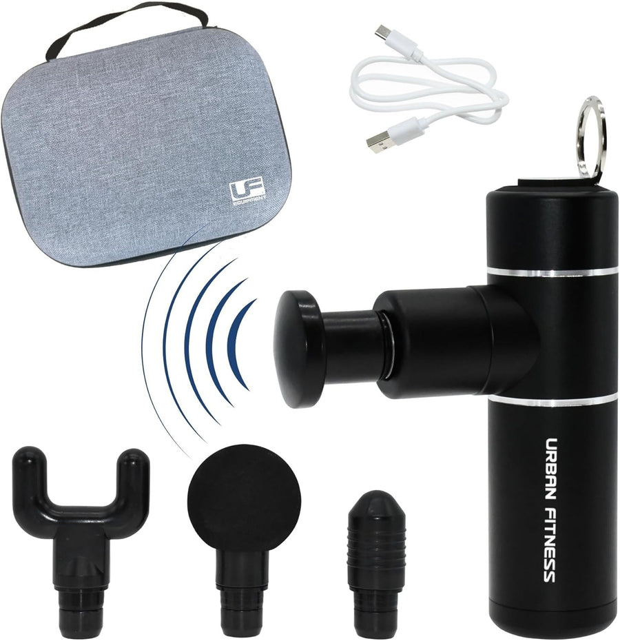 Mini Deep Tissue Massage Gun Portable Cordless Muscle Massager with Case