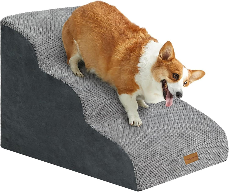 3 Step Dog Stairs Non Slip Pet Steps 60x40x40cm