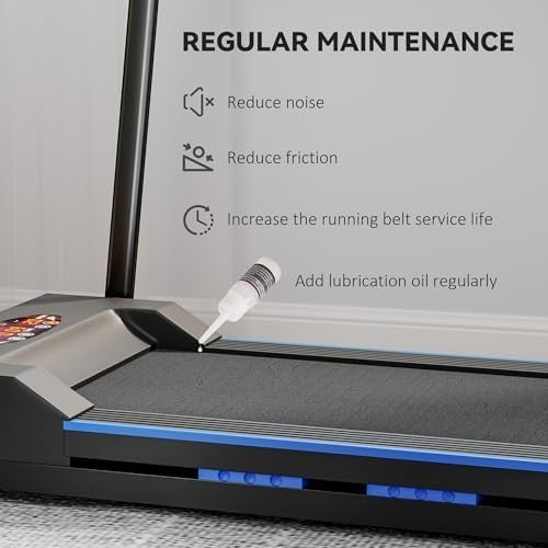 Folding Treadmill Walking Pad 1-6km/h Home Office Compact Gym