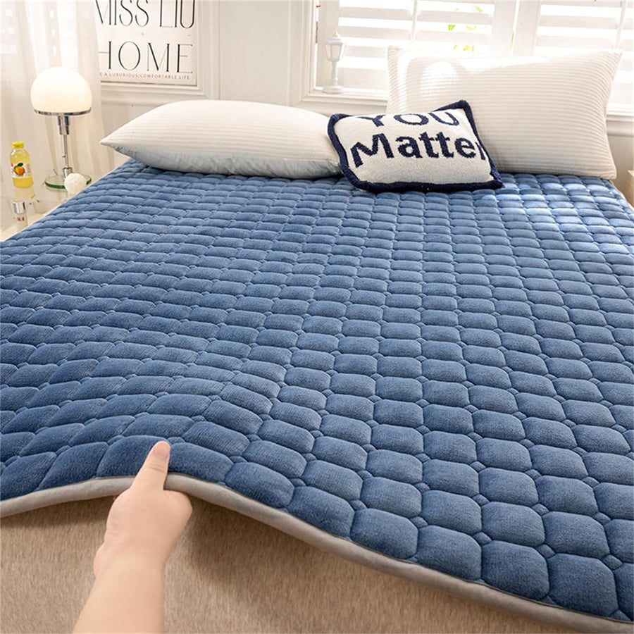 Futon Floor Mattress Double 200x220cm Thick Soft Tatami Bed Mat Pad