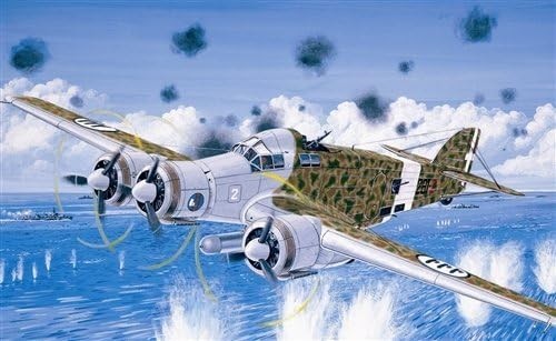 1:72 S.79 Sparviero WWII Bomber Model Kit | Scale Aircraft Build for Adults